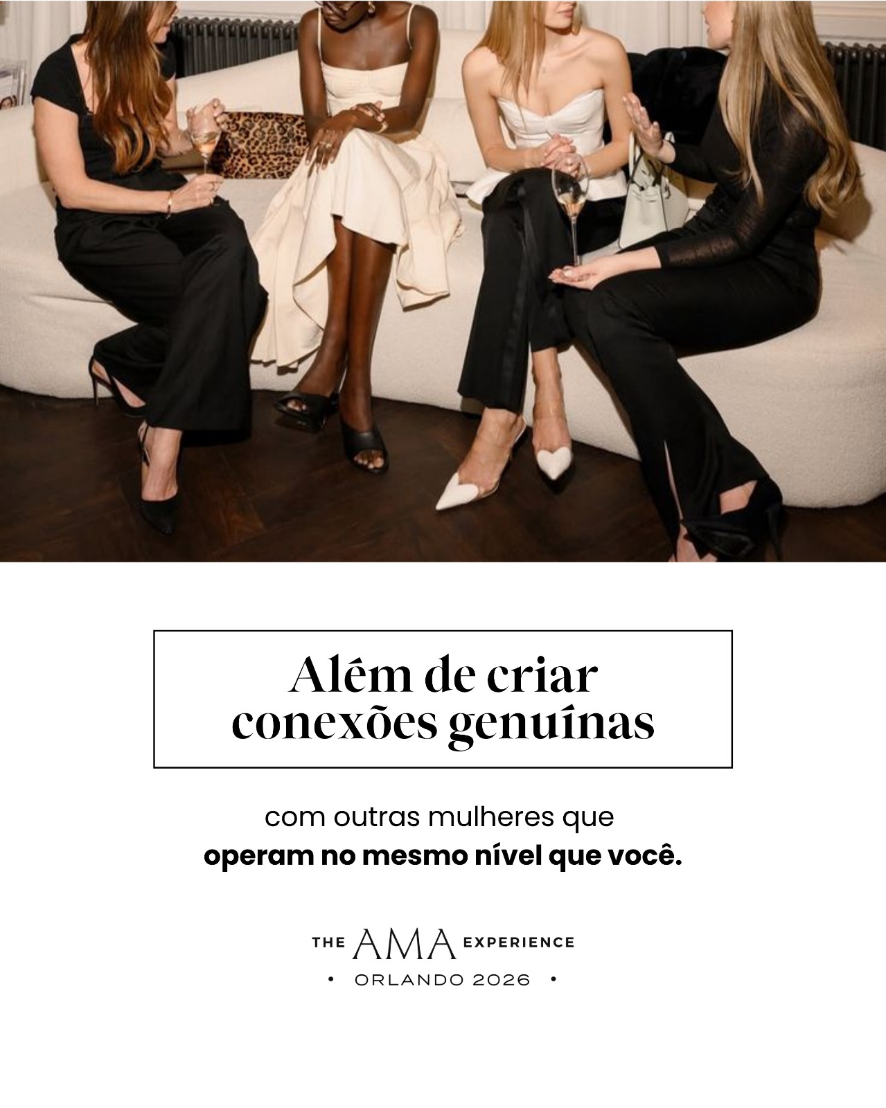 Além de criar conexões genuínas